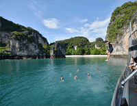 ล่องเรือชมพระอาทิตย์ตก 4 เกาะ กระบี่